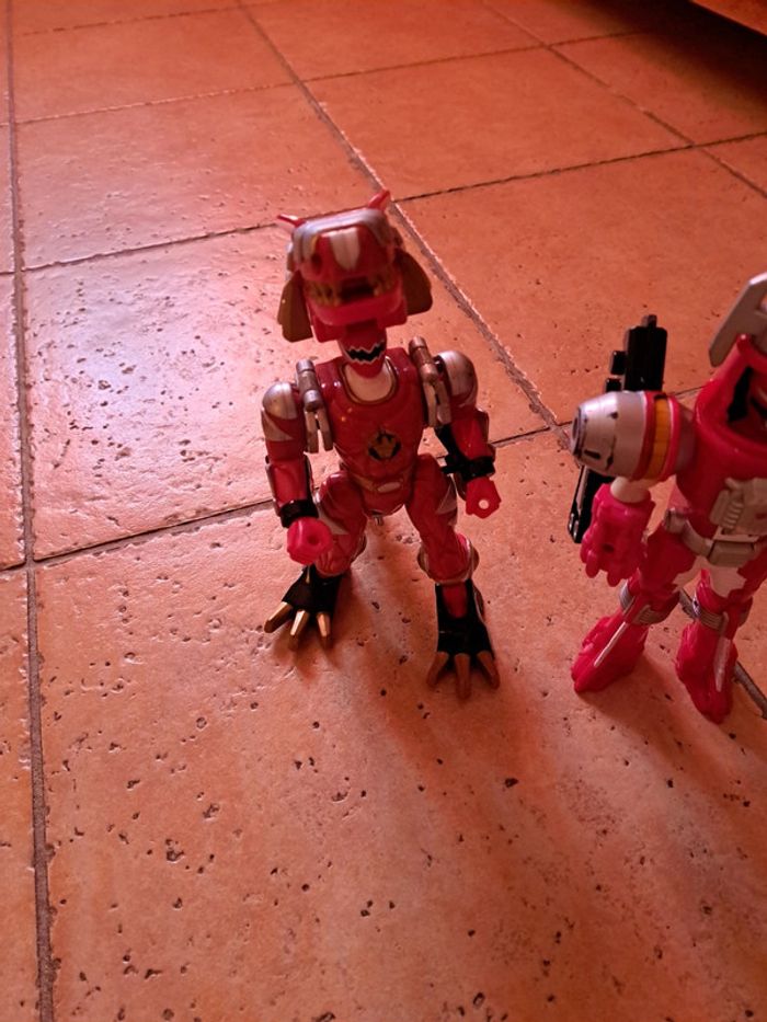 Lot de 2 power rangers - photo numéro 2