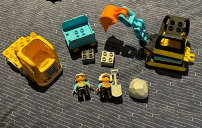 LEGO Duplo 10931 Le Camion et la Pelleteuse