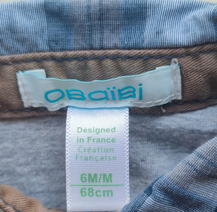 Chemise ML taille 6 mois - photo numéro 3