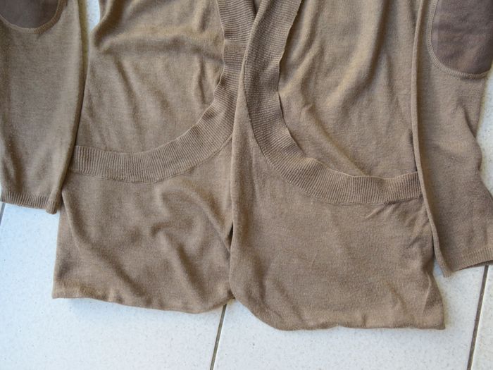 Beau gilet marron clair - photo numéro 9