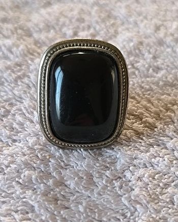 Grosse bague, Onyx, Taille 54