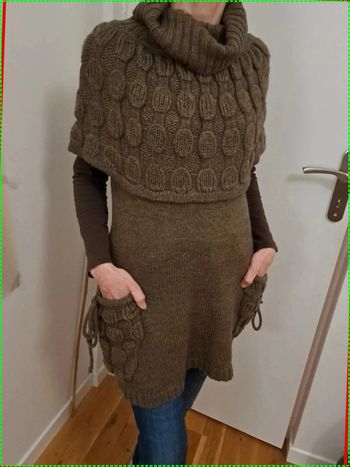 Robe en laine sans manches Sophyline Paris taille S/M