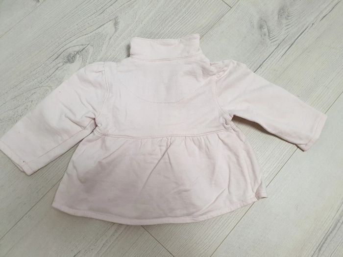 Veste printemps fille 6 mois p'tit bisou rose - photo numéro 2