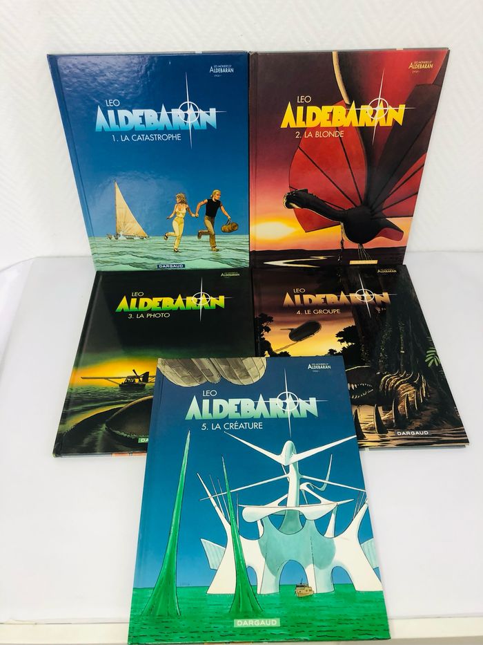 Les mondes d’Aldébaran cycle 1 Aldébaran tome de 1 à 5