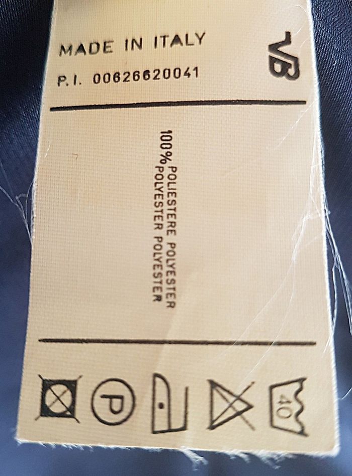 Veste femme fluide bleu marine neuve avec étiquette Fiorella Rubino taille 40 - photo numéro 8