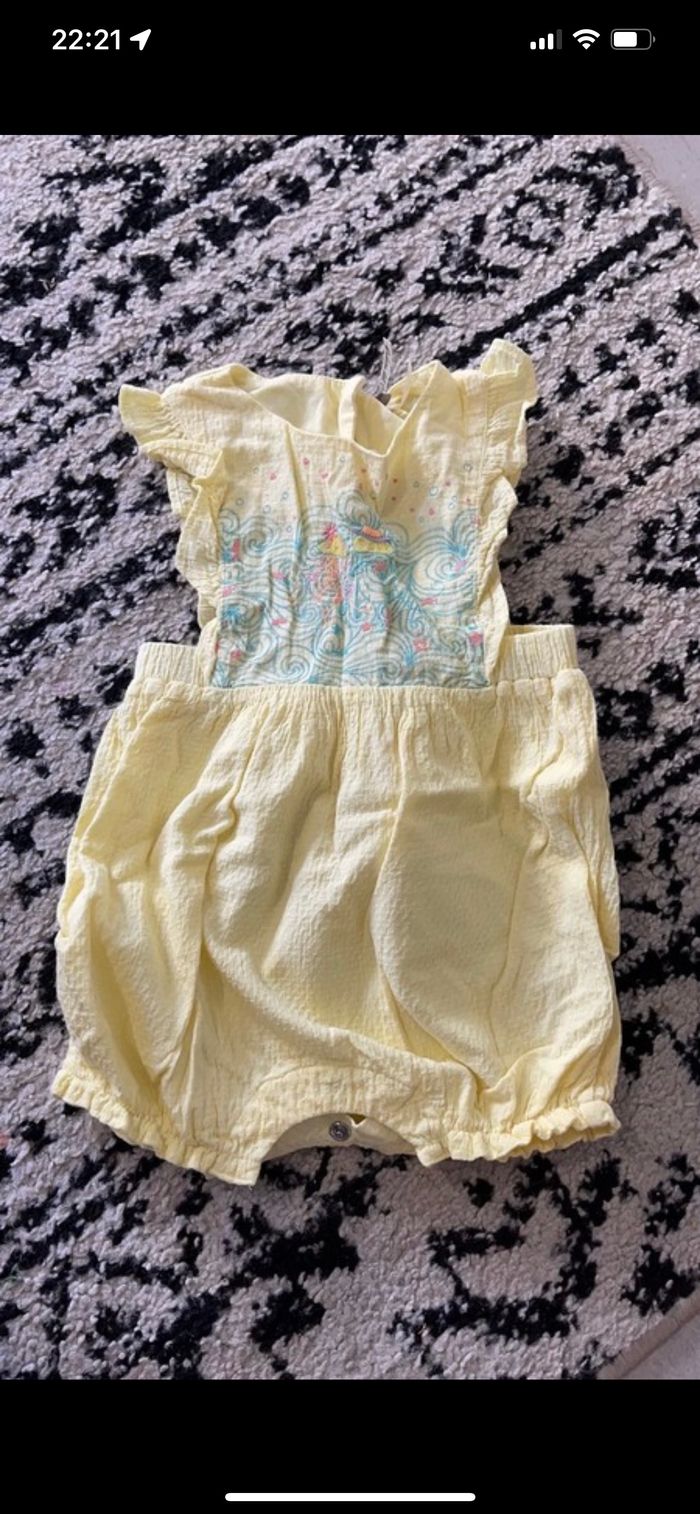 Salopette bébé fille
