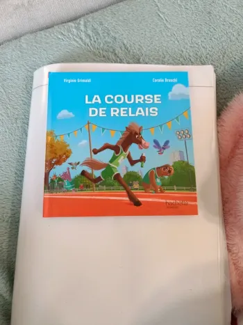 La course de relais de Virginie Grimaldi