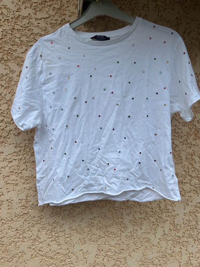 Tee shirt a strass