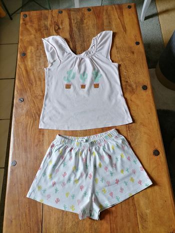 Pyjama 2 pièces été fille