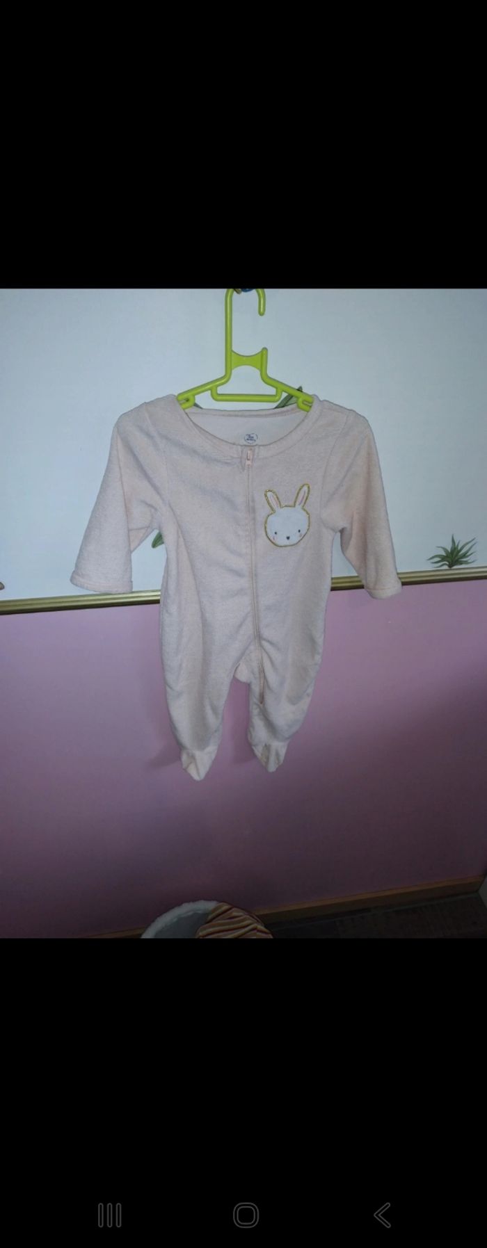 Pyjama grenouillère zip