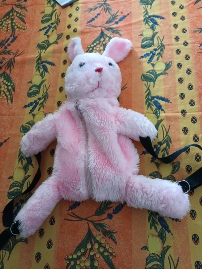 Sac à dos vintage enfant lapin