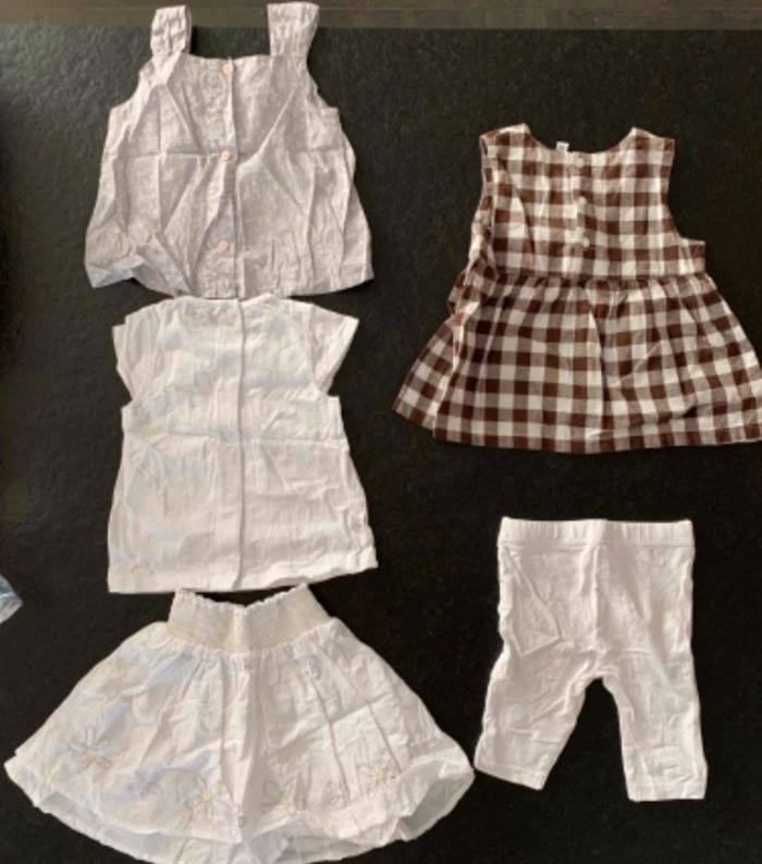 Lot 2 tenues été