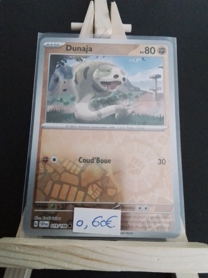 Carte Pokémon Dunaja Reverse 119/198