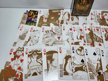 ONE PIECE limited Playing cards trump Manga Jump Jeu de 54 cartes