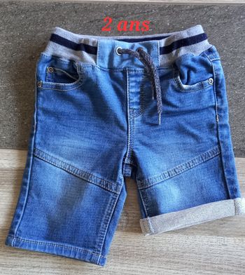 Short en jeans 2 ans