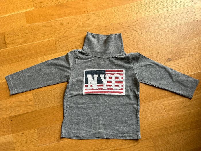 Sous pull col roulé NYC garçon TAO idéal pour ski/hiver