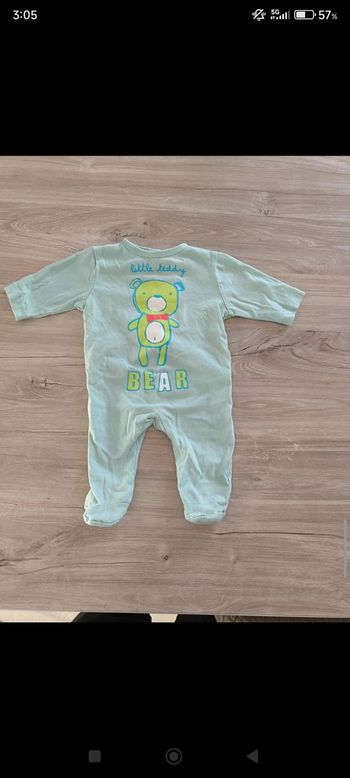 Pyjama taille 1 mois
