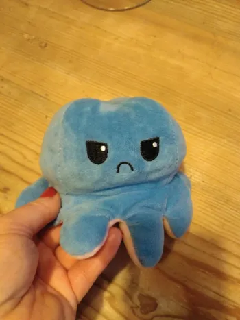 Peluche Pieuvre Réversible