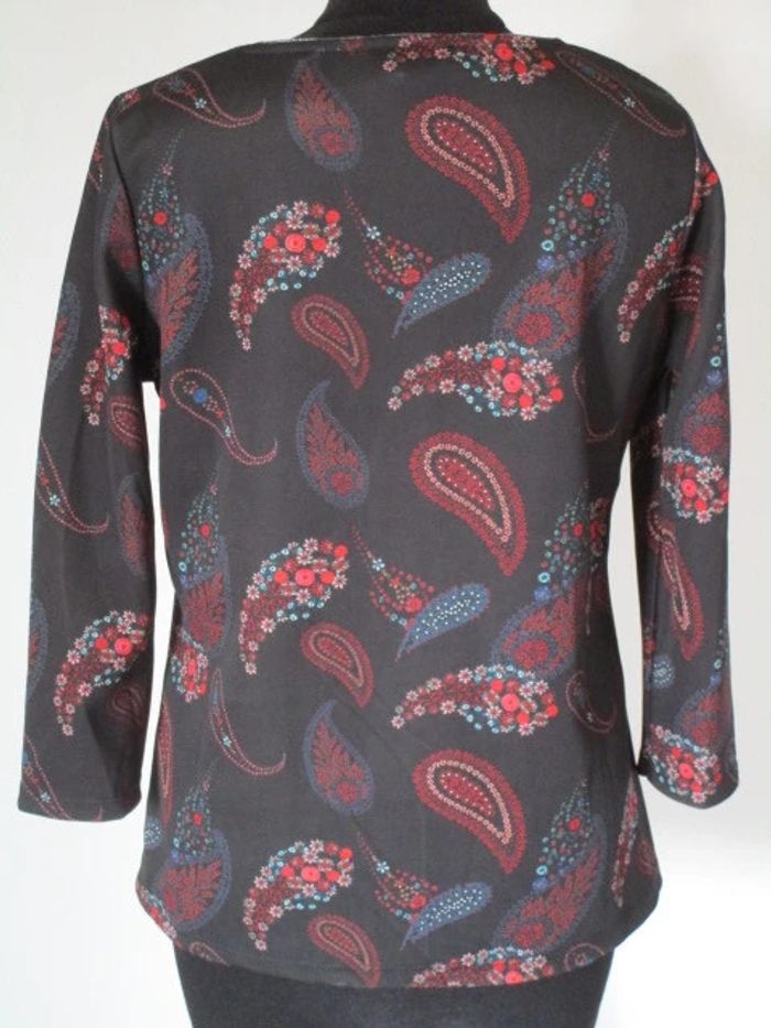 Pull/sweat noir imprimé Grain de Malice M NEUF - photo numéro 5