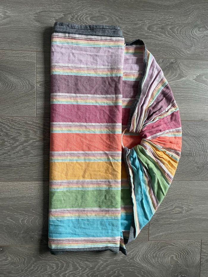 Portage sling ringsling de la marque Girasol 100% Coton