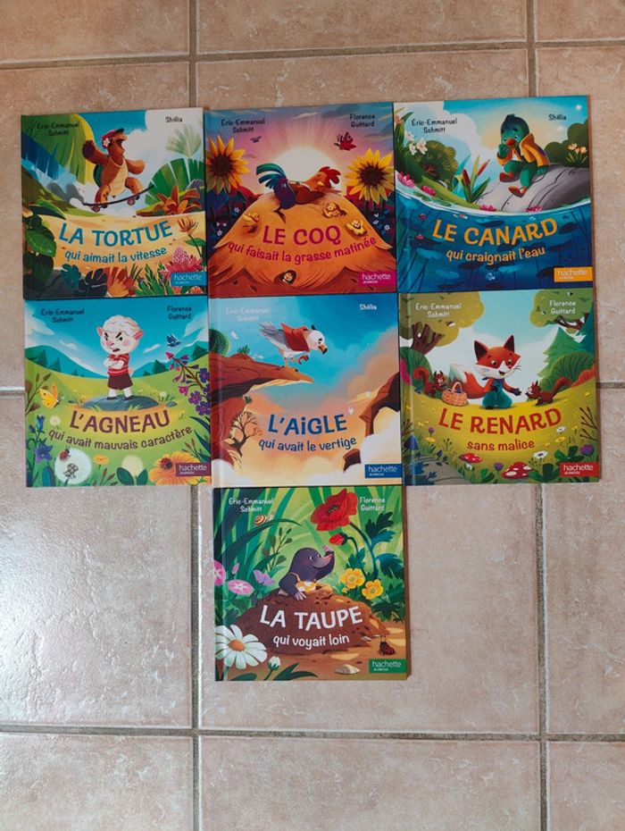 Lot 7 livres mac do Contes d'animaux étonnants