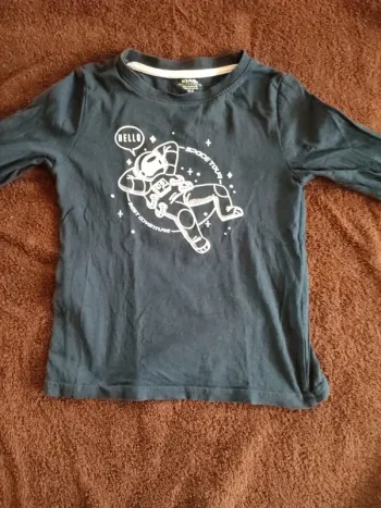Tee shirt manches longues garçon