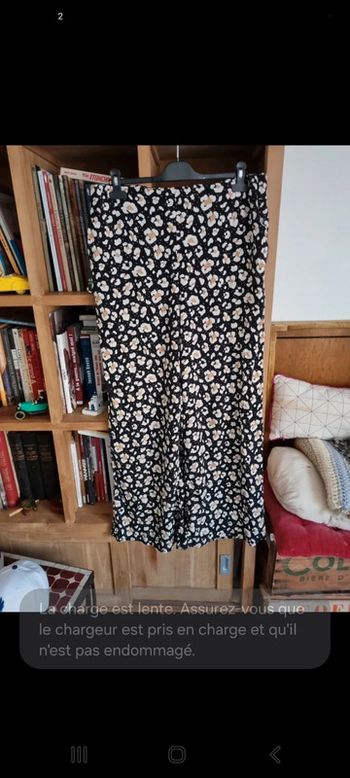 Pantalon fluide coupe large taille 46