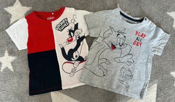 Lot de 2 t-shirts looney tunes 36 mois
