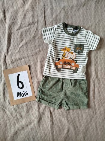 Ensemble été short/tee shirt
