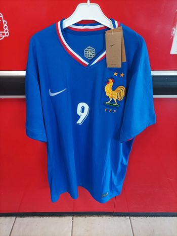 Tee shirt maillot de foot prénom Romain neuf Nike
