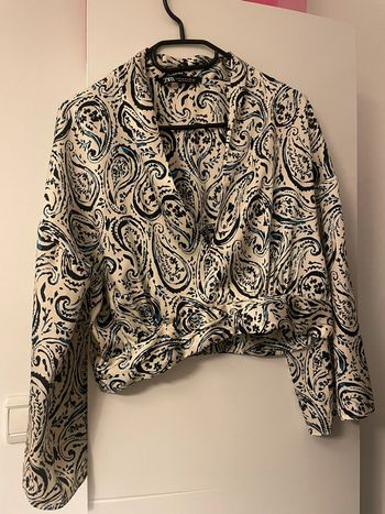 Blouse fluide à motif