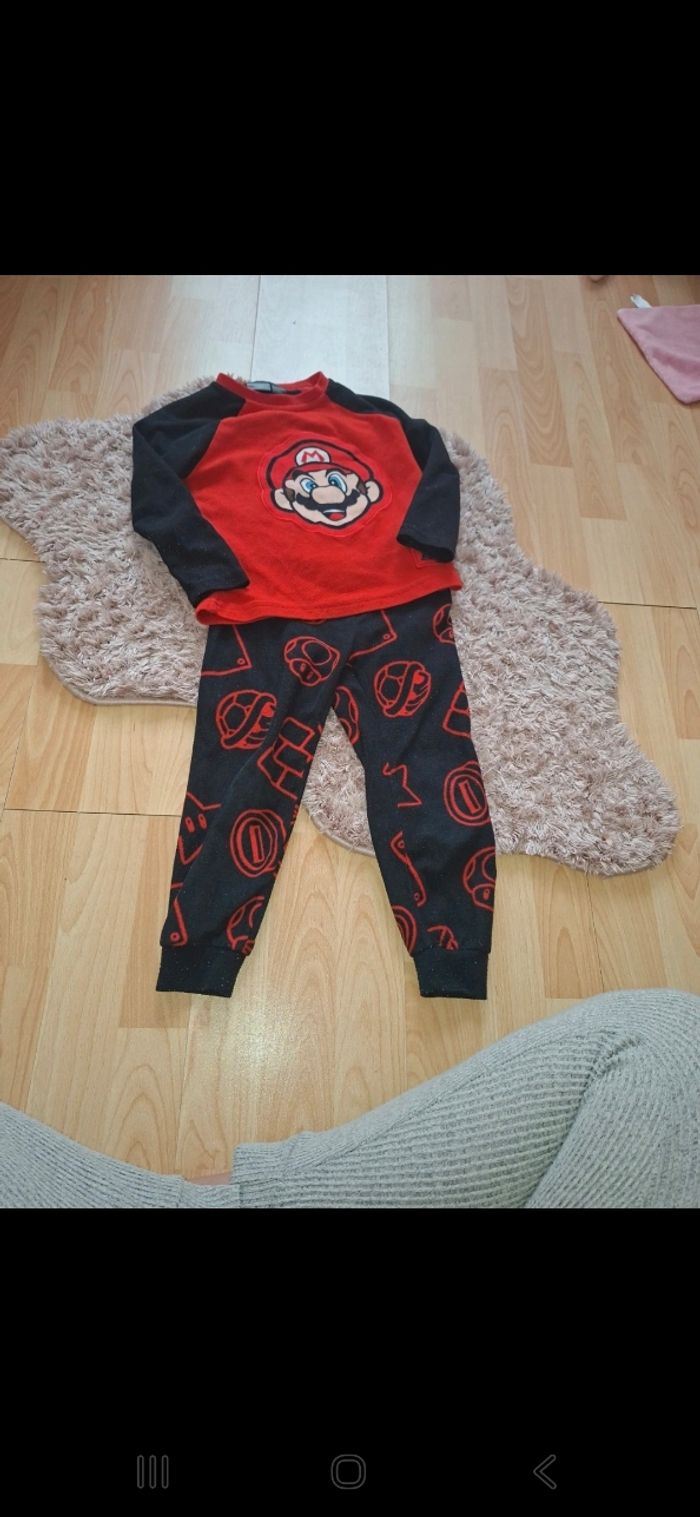Pyjamas Mario 4 ans