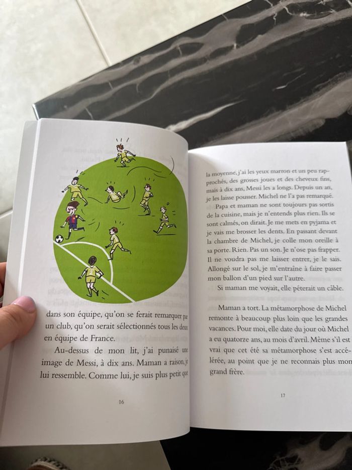 Livre mon grand frère Lionel Messi et moi - photo numéro 4