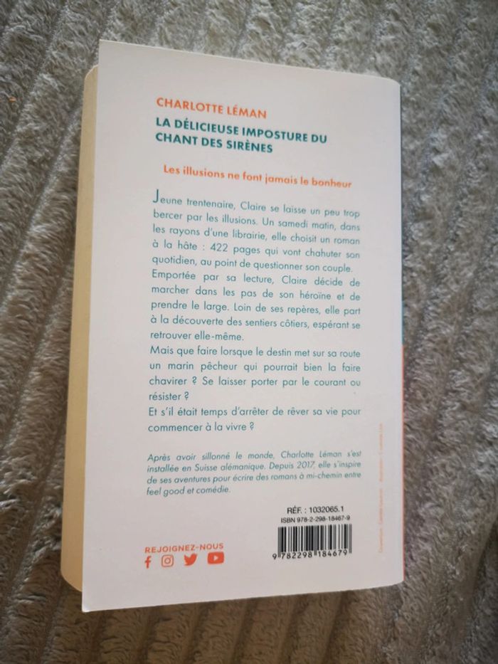 Livre la délicieuse imposture du chant des sirènes - photo numéro 2
