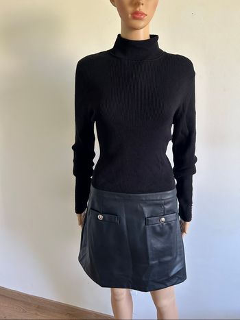 Robe noire neuve bi matière Morgan taille 42 (valeur 75€)