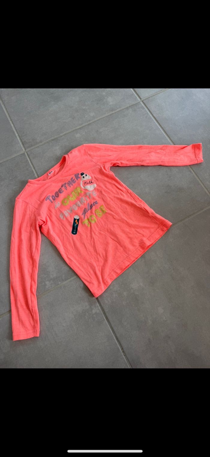 Tee shirt manches longues 8 ans