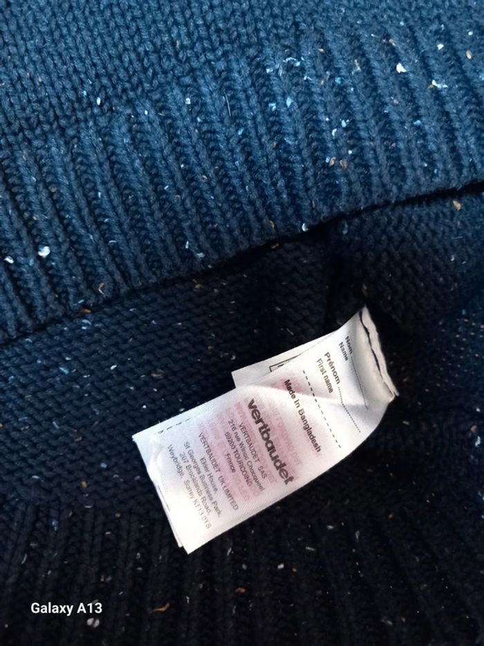 Pull bleu - photo numéro 2