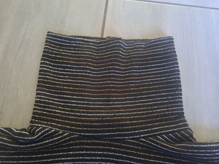 Top léger brillant à col roulé Lili Mercredi sans taille - photo numéro 4