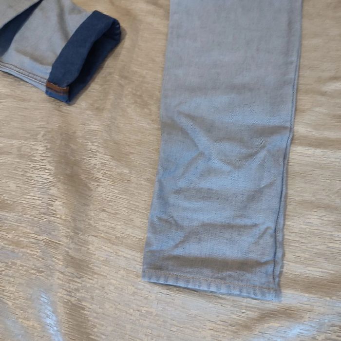 Jean bleu clair denim retourné taille S/35 Les expatriés - photo numéro 7