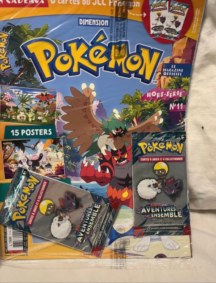 3 kits magazines + 6 boosters Pokémon neufs scellés - photo numéro 4