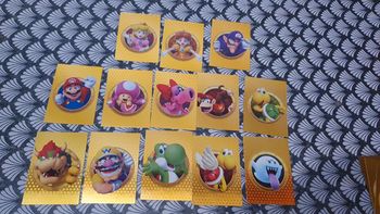 Carte de collection Super Mario Golden card Panini à l'unité