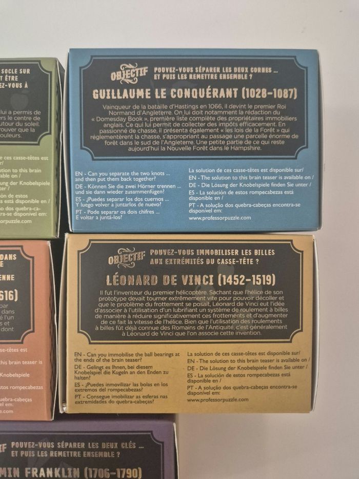 Lots de 5 casse-tête - photo numéro 5