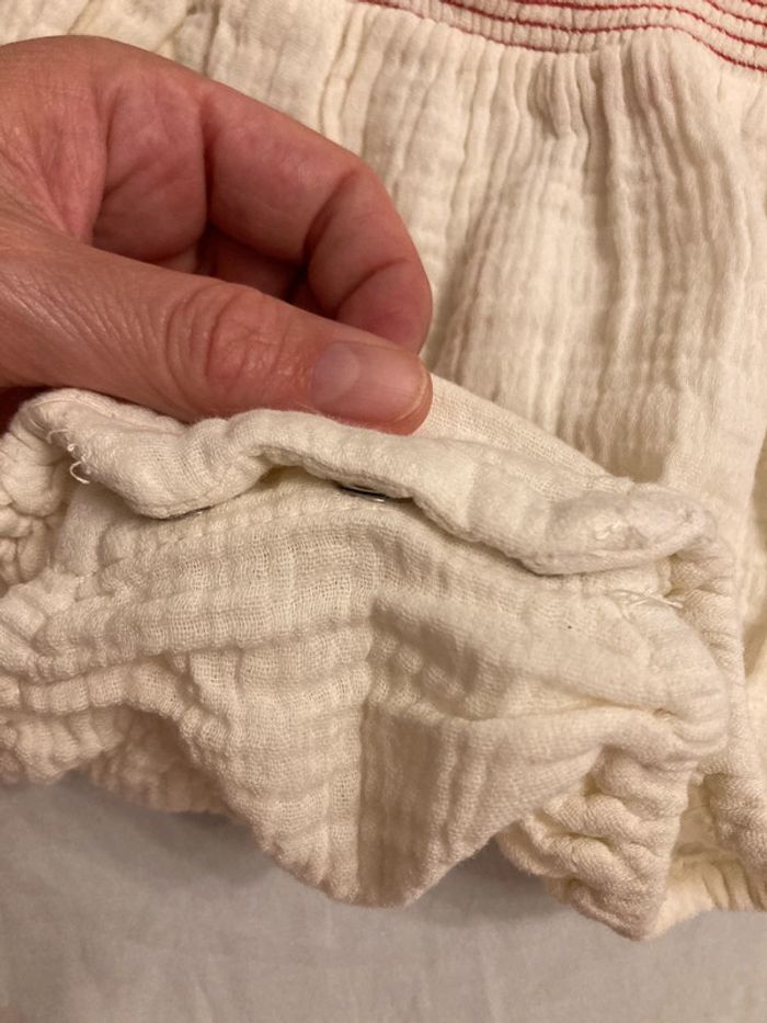 Petite tenue barboteuse bretelle - photo numéro 3