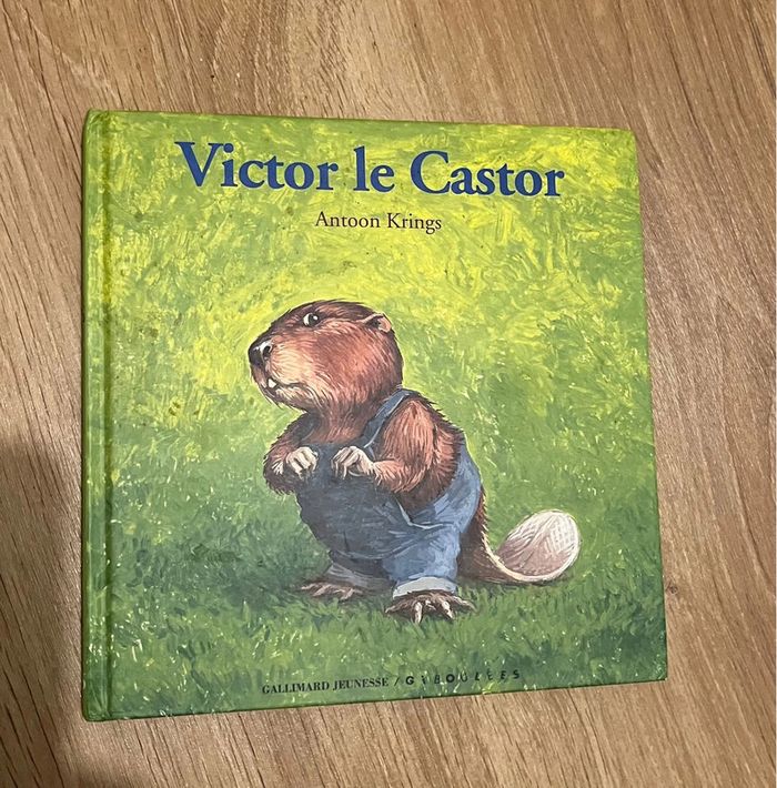 Livre Victor le castor