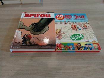 Lot de 2 livres gros volume, Spirou, BD et jeux(2.99e les 2)(5)