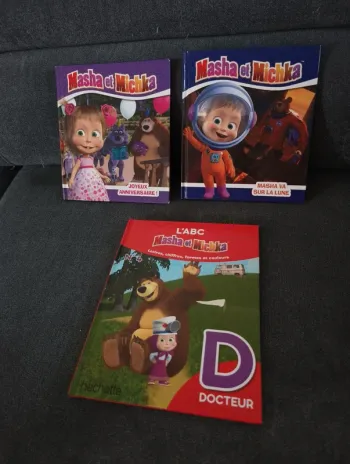 Lot livre Masha et Michka