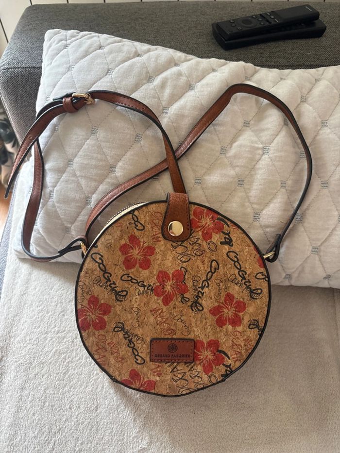 🌺sac en liège rond neuf 🌺