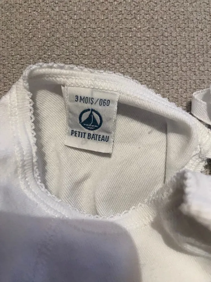 Brassière petit bateau 3 mois manches longues - photo numéro 4