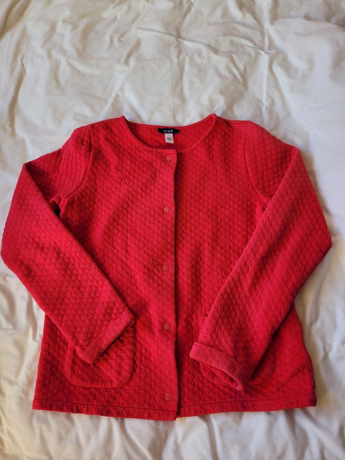 Gilet fushia Okaïdi - photo numéro 2