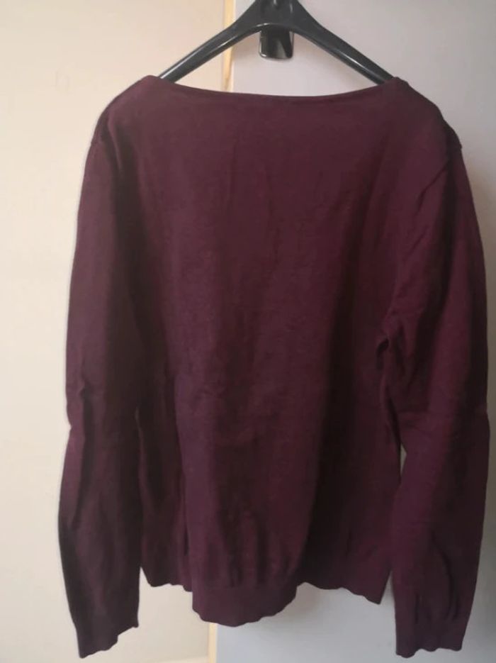 Pull bordeaux - photo numéro 2